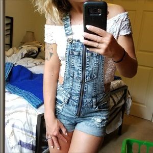 XS Shorts Overalls